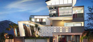 25 Desain Atap Rumah gaya Modern dan Futuristik